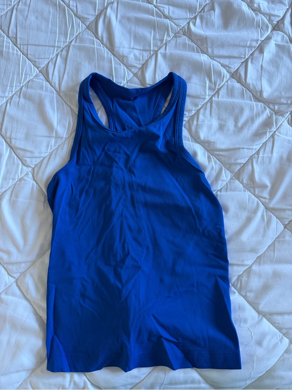 Lululemon Blue Racerback Tank Top